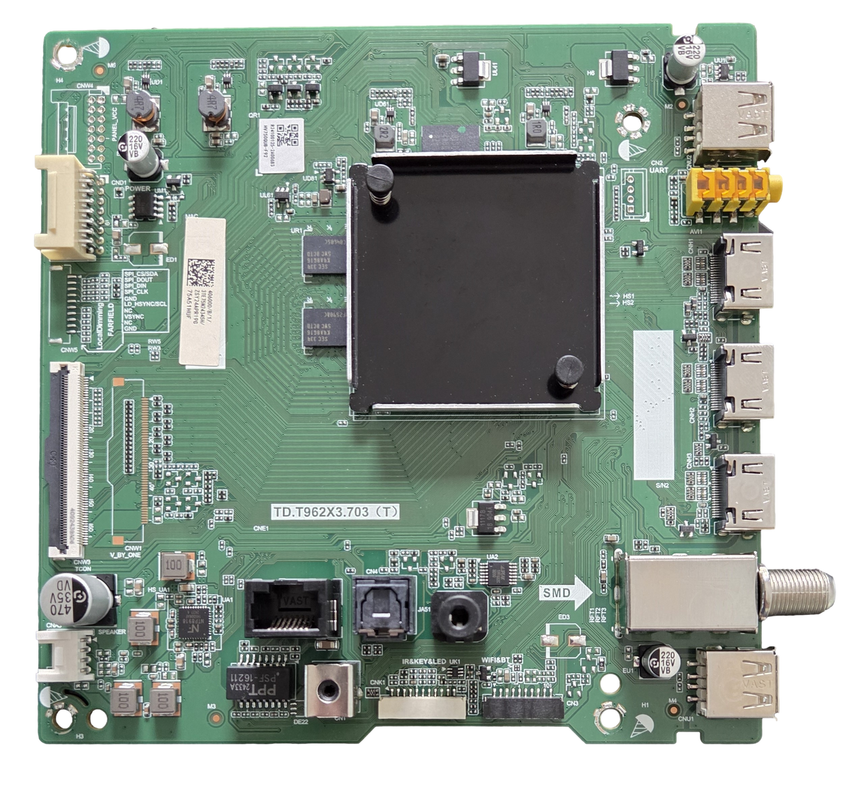 411259 Hisense Main Board, 406000, TD.T962X3.703 (T), 75QD65NF