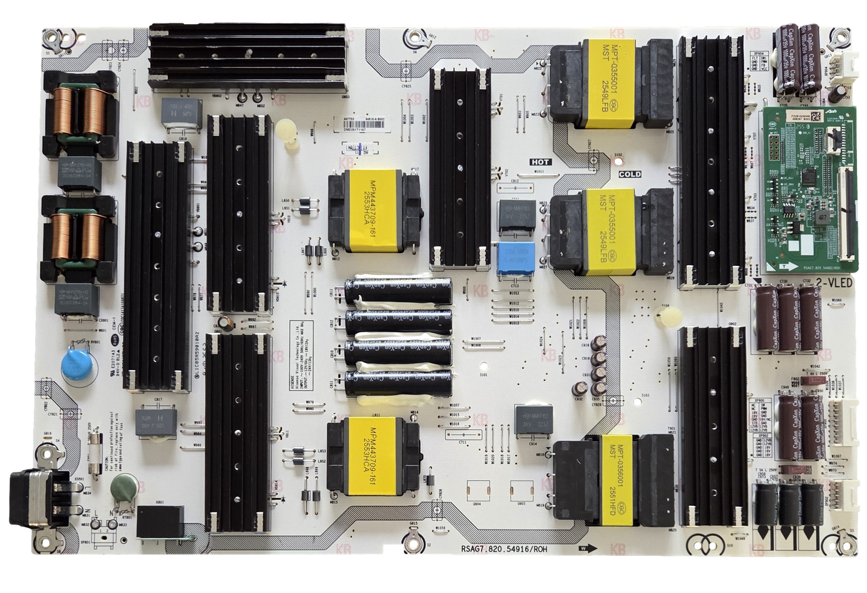 447703 Hisense Power Supply, 54916-A, RSAG7.820.54916/ROH, 85U7SG