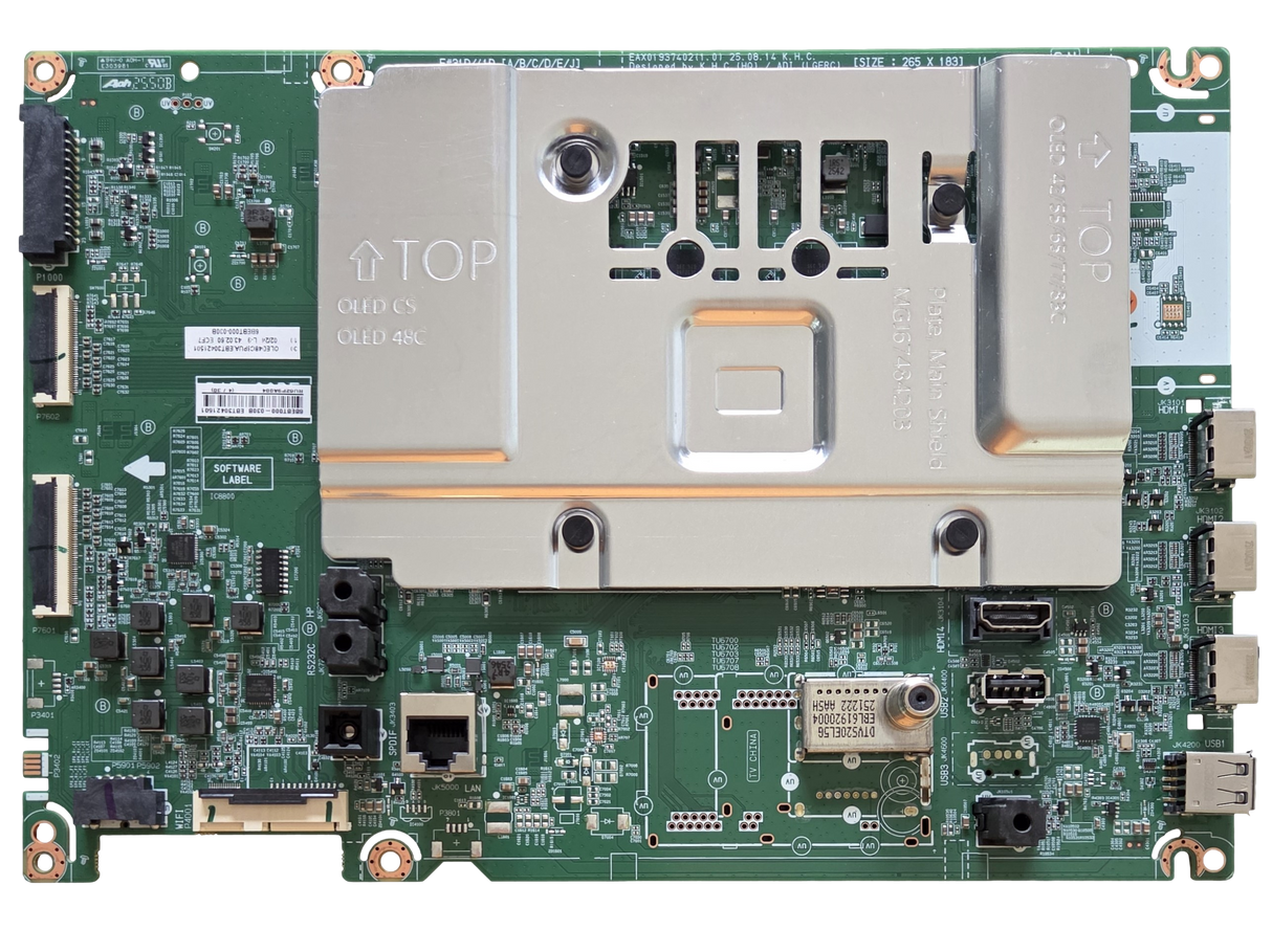 EBT30421501 LG Main Board, EAX01937402(1.0), OLED48C6PUA