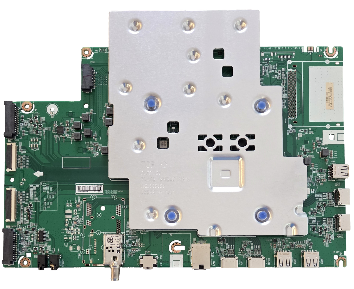 EBT30437175 LG Main Board, 6BEBT000-02NX, OLED55G6WUA.DUSQLJR, OLED55G6WUA