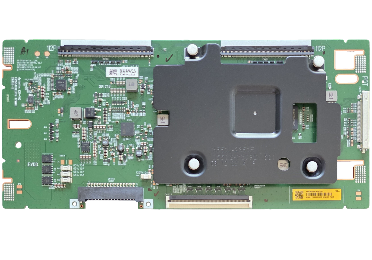 6871L-8533A Samsung T-Con, 6870C-1111A, QN83S95HAEXZA