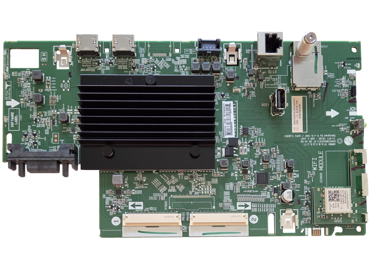 EBT30450475 LG Main Board, EAX01953103(1.0), 55NU700BPUA.BUSDLKR, 55NU700BPUA