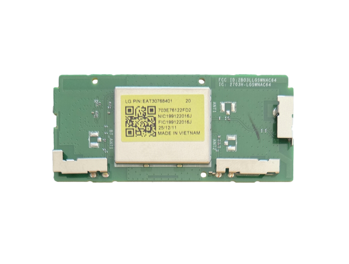 EAT30768401 LG Wi-Fi Module, LSGWNAC64, OLED65G5WUA, OLED77G6WUA, OLED83G6WUA, OLED65G6WUA