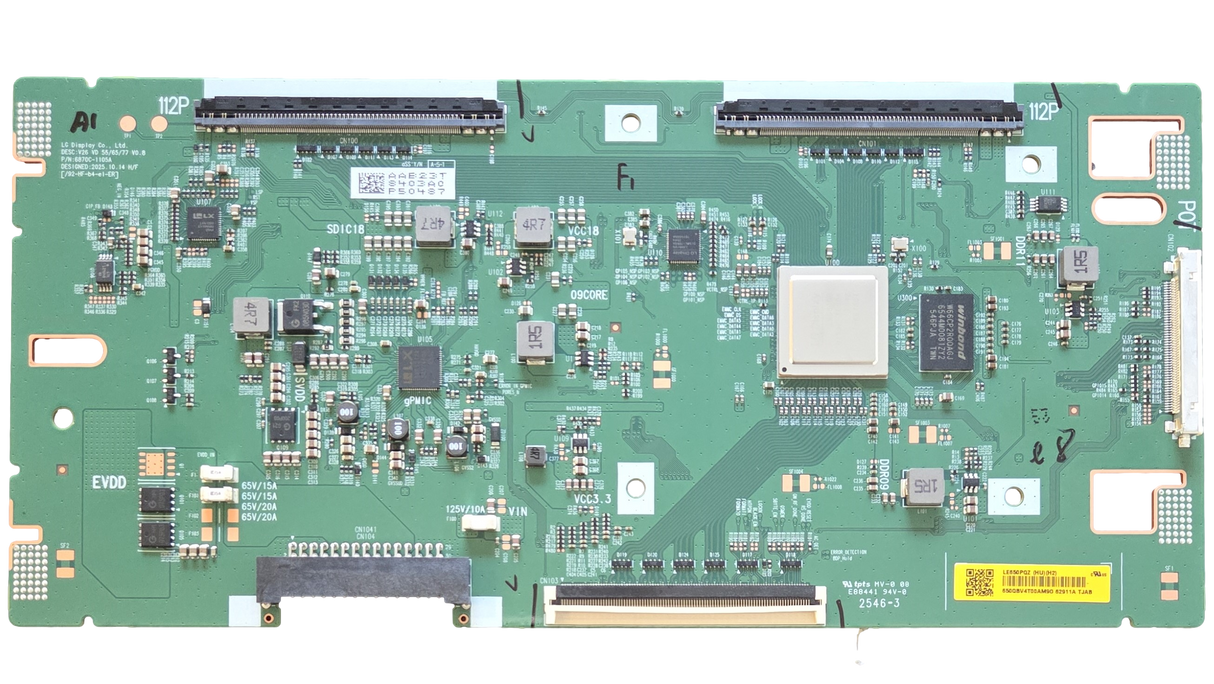 6871L-8403A Samsung T-Con Board, 6870C-1105A , QN65S90HAEXZA,