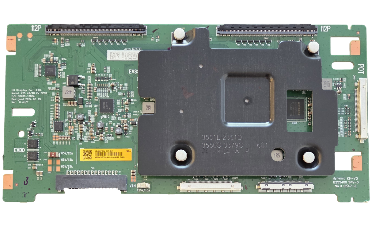 6871L-8124B Samsung T-Con, 8124B, LE480PQM, QN48S90FAEXZA