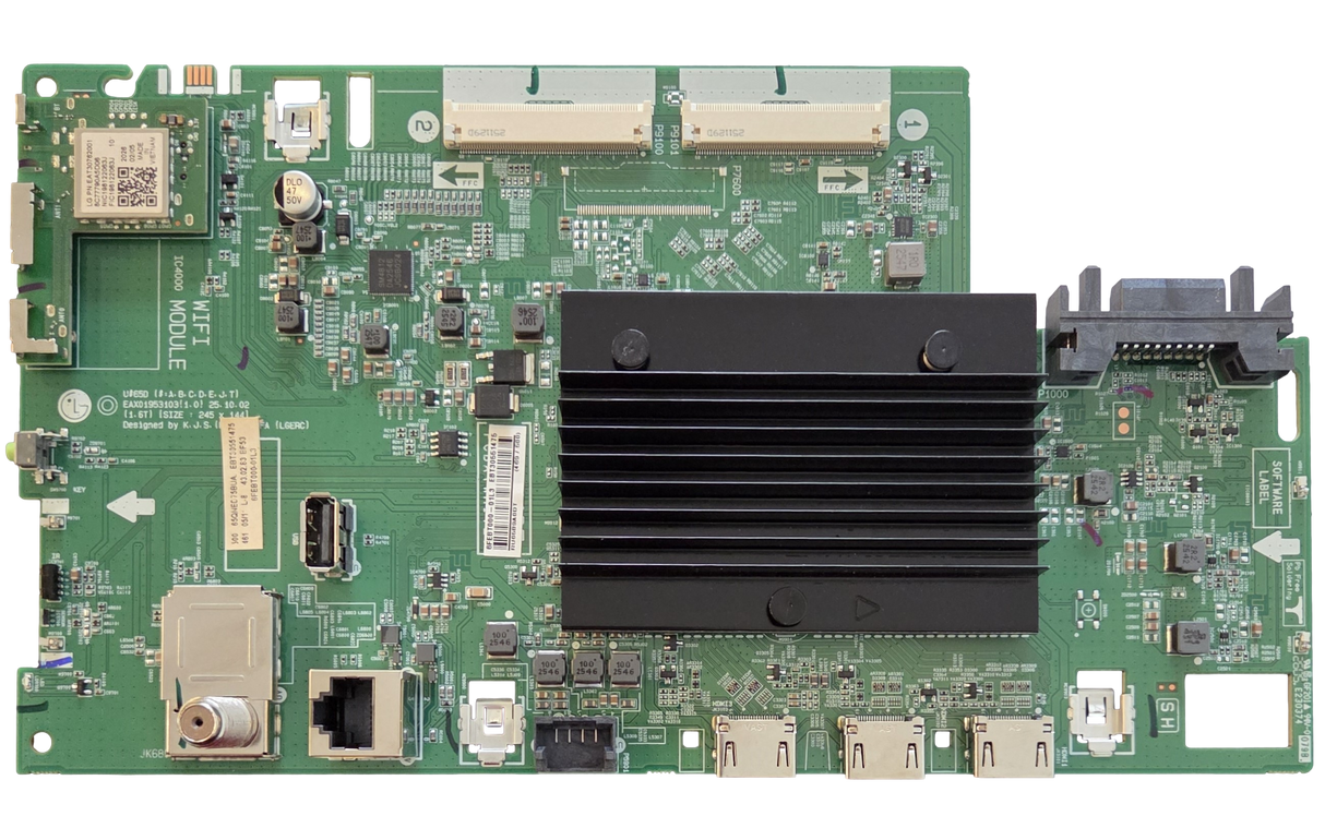 EBT30551475 LG Main Board, EAX01953103(1.0), 65QNED75BUA