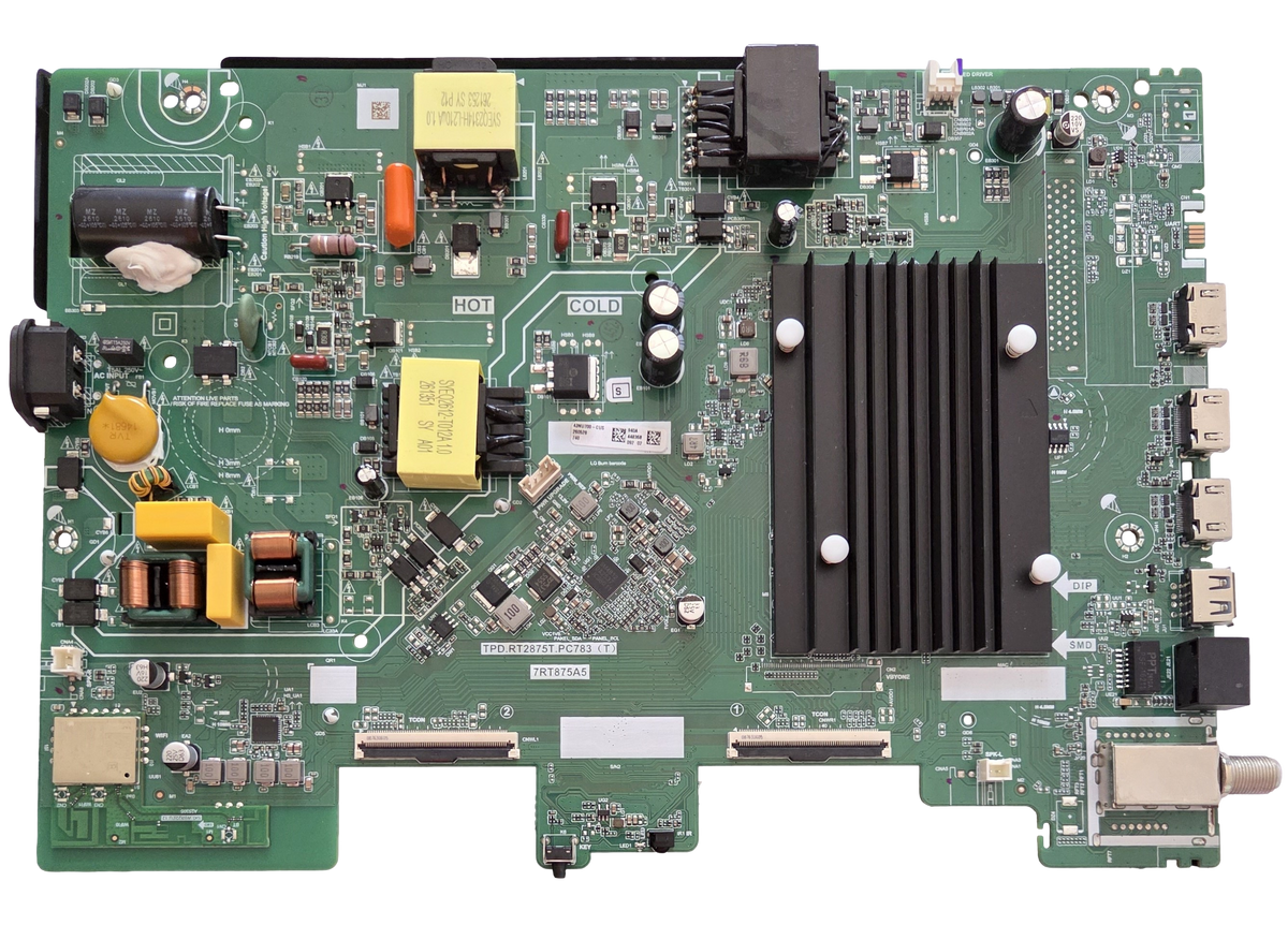 COV32042501 LG Main Board, TPD.RT2875T.PC783, 43NU700BPUC.CUSFYH, 43NU700BPUC