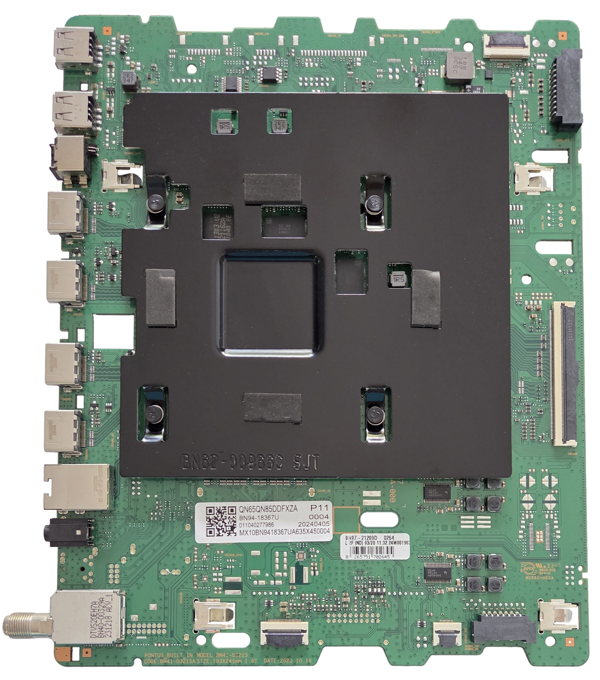BN94-18367U Samsung Main Board, BN97-21209D, BN41-03215A, QN65QN85DDFXZA