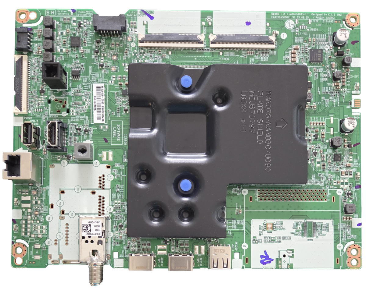EBU67916406 LG Main Board, EAX70043606(1.3), 65UT8000AUA.BUSCLJM, 65UT8000AUA