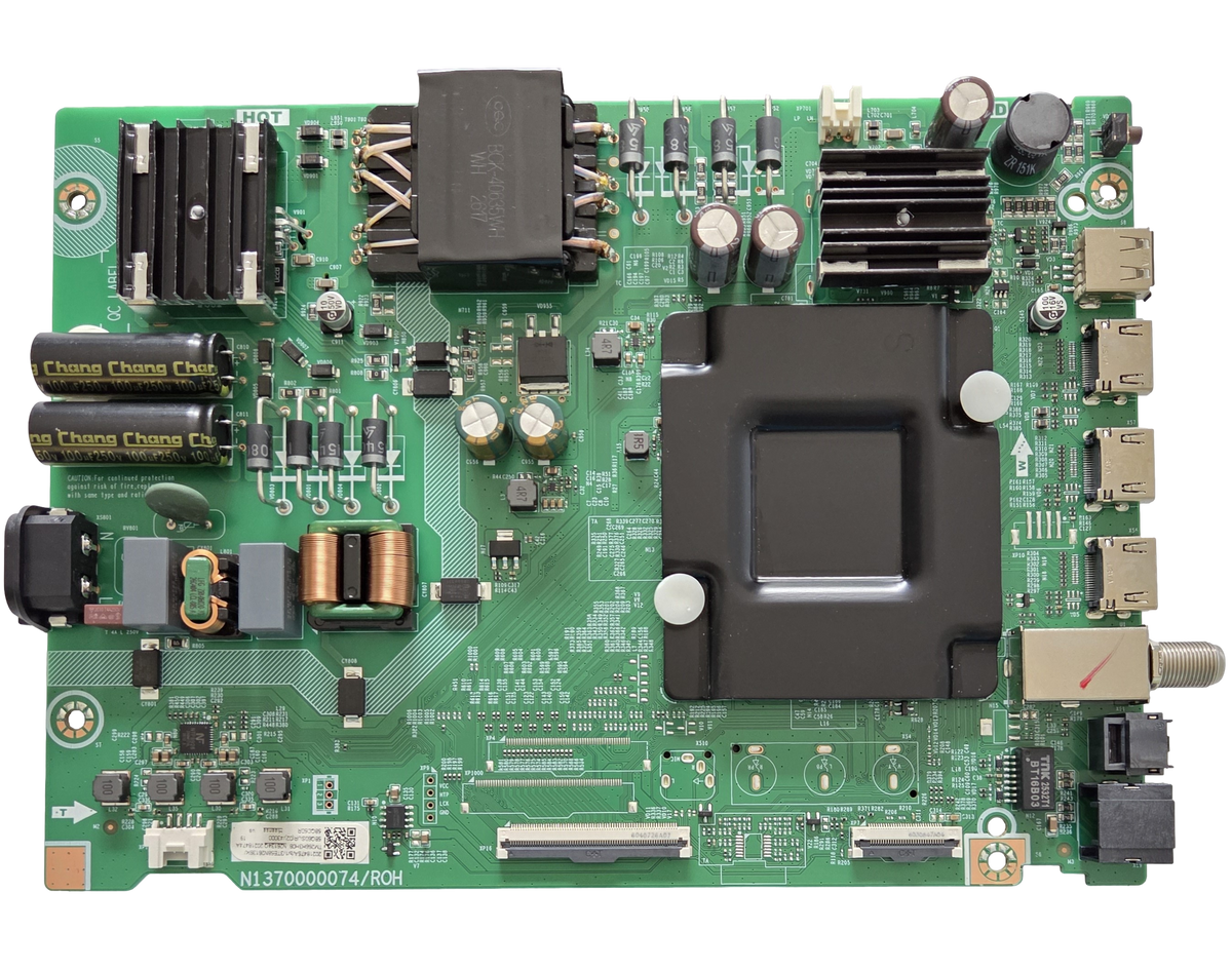20218475 Hisense Main Board / Power Supply, N1370000074/ROH, 58QD50R