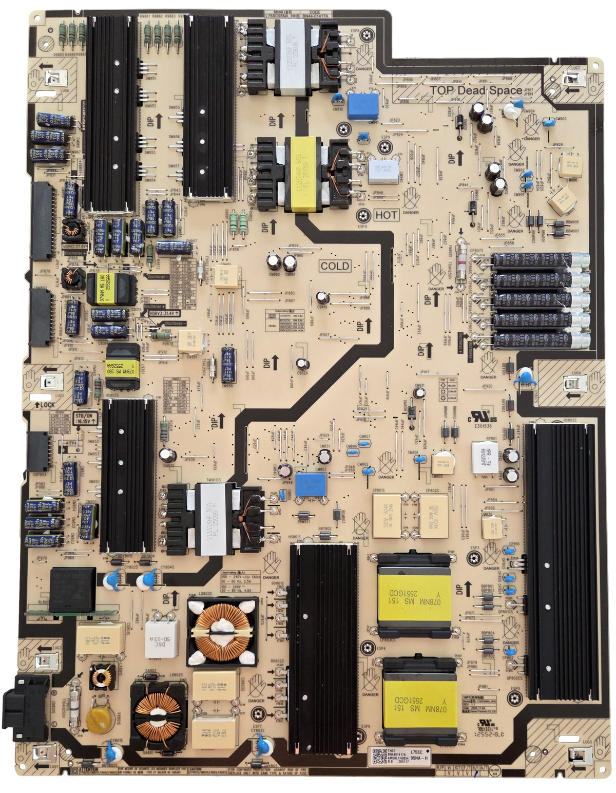BN44-01417A Samsung Power Supply, L75C95NA_HHS, BN4401417A, MRN75R95HAFXZA