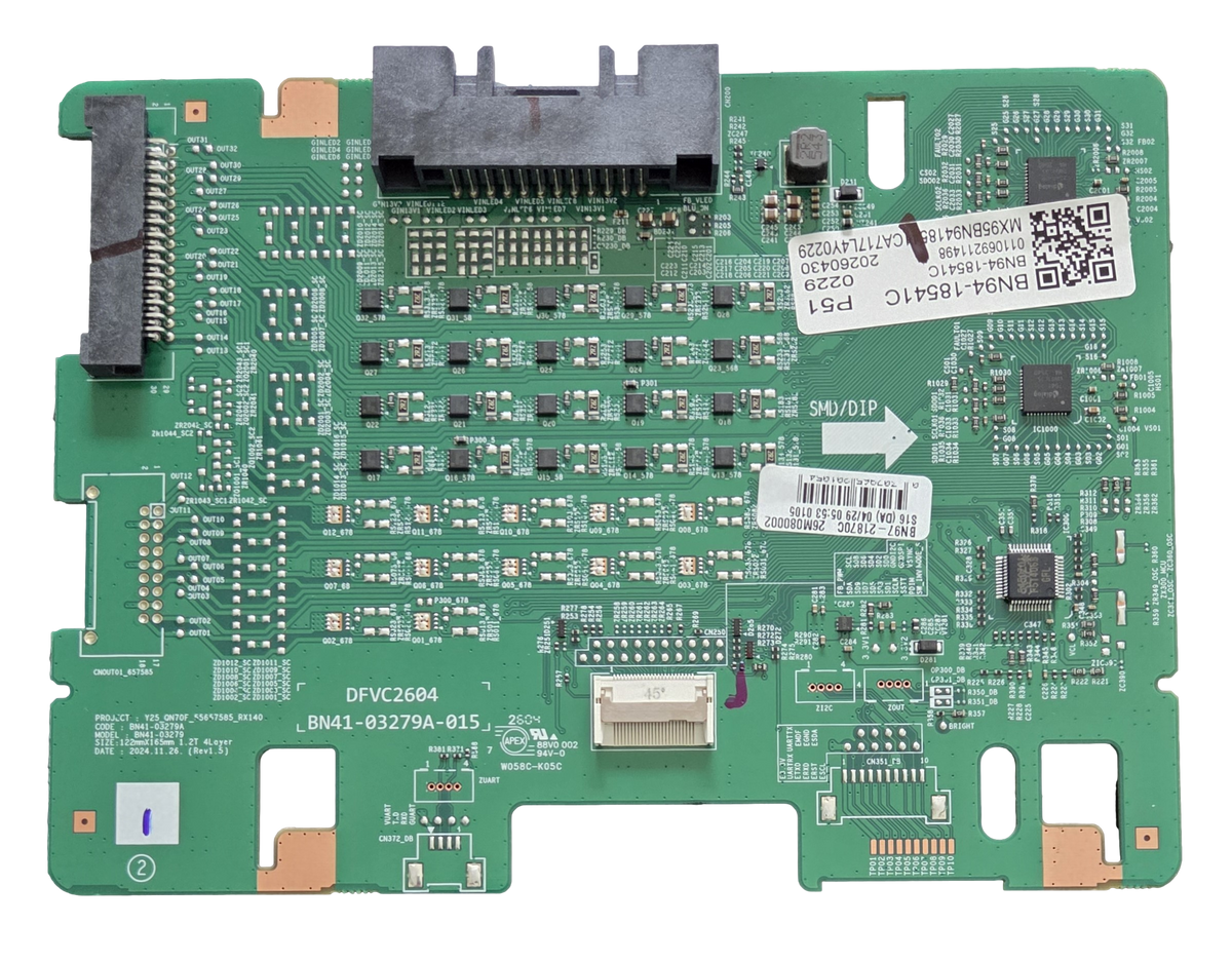 BN94-18541C Samsung Led Board, BN41-03279A, BN97-21870C, QN55QN70HAFXZA