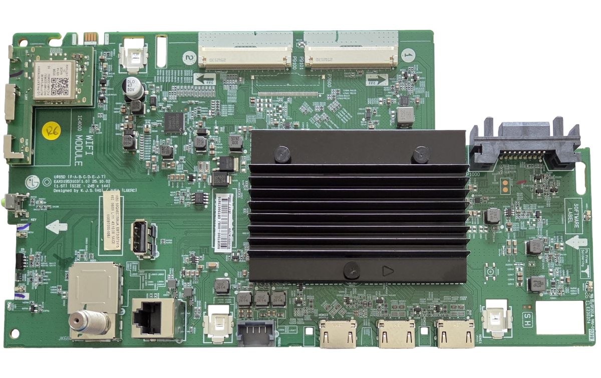 EBT30573957 LG Main Board, EAX01953103(1.0), 50QQNED75BUA.BUSLKR, 50QNED75BUA