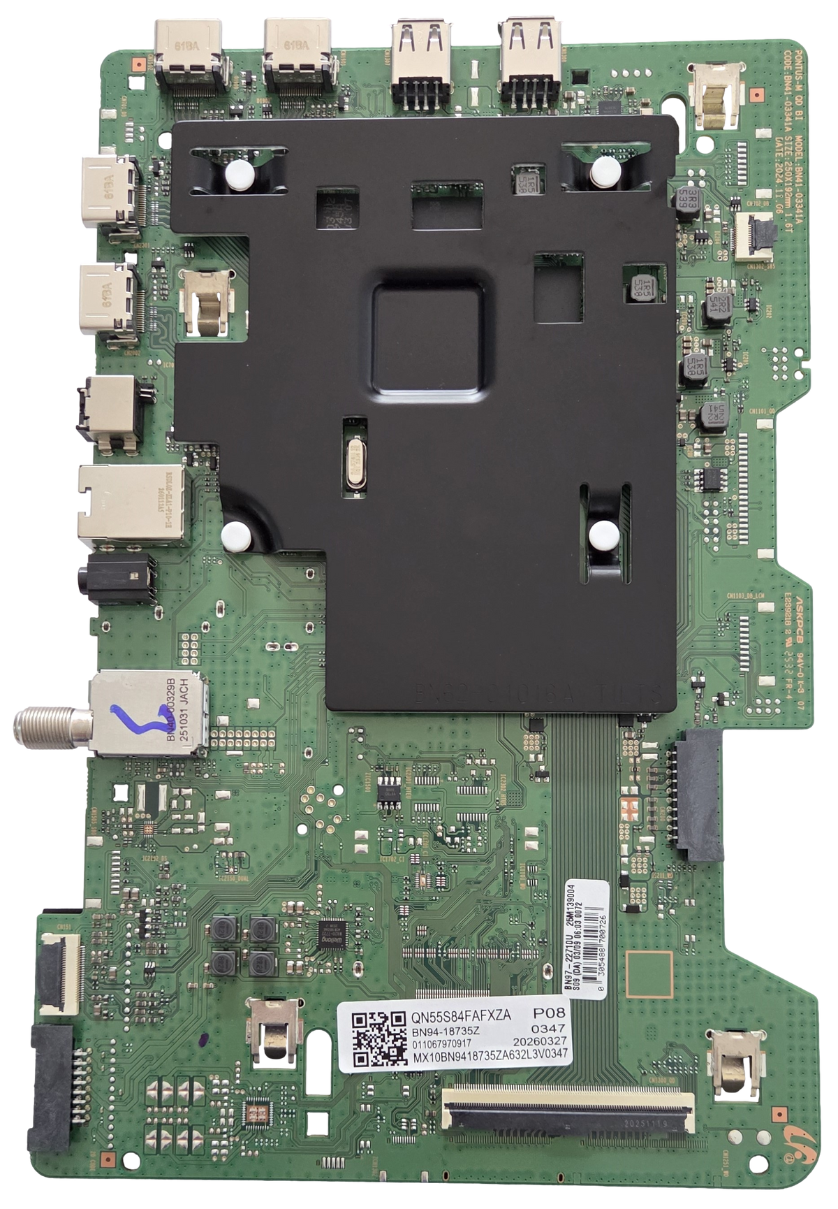 BN94-18735Z Samsung Main Board, BN97-22710U, BN41-03341A, QN55S84FAFXZA
