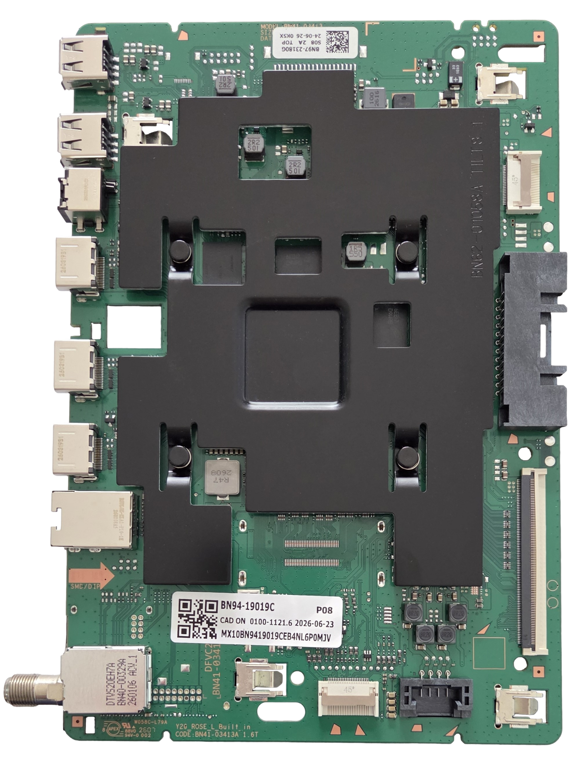 BN94-19019C Samsung Main Board, BN41-03413A, QN50QN70HAFXZA, QN50QN70HAFXZA