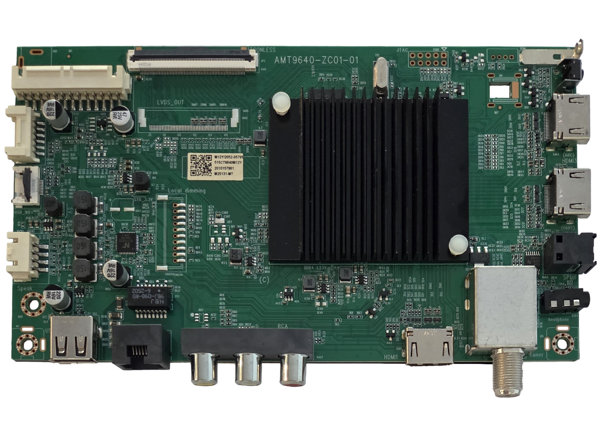 515CT9640M12Y ONN Main Board, AMT9640-ZC01-01, M25131-MT, 100012586