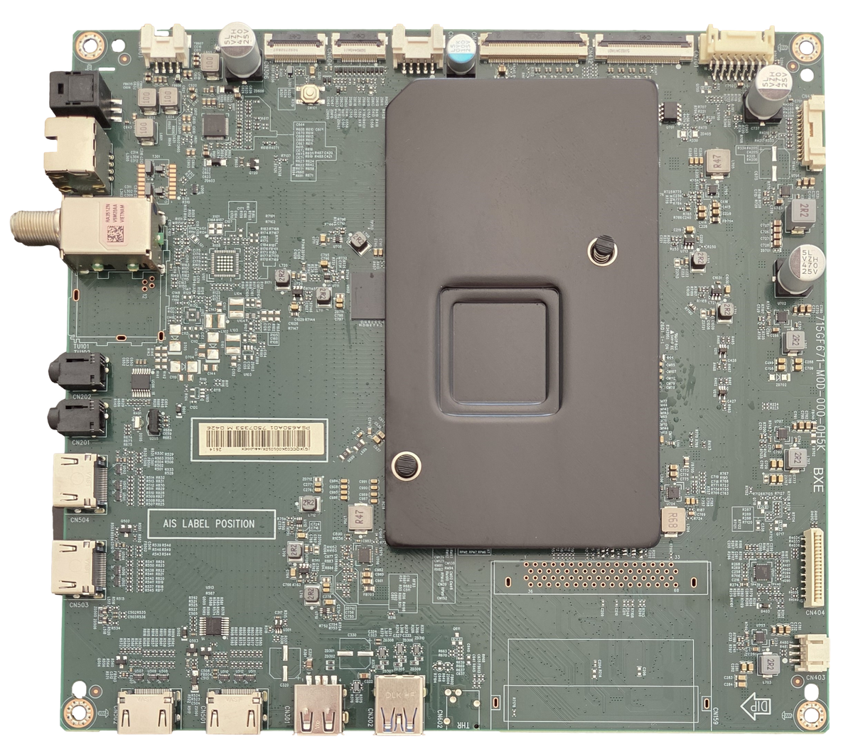 756TXQCC02K0010 Sony Main Board, (G)XQCC02K001, 756TXQCC02K001, 715GF671-MOD 000-0H5K, K-65XR30