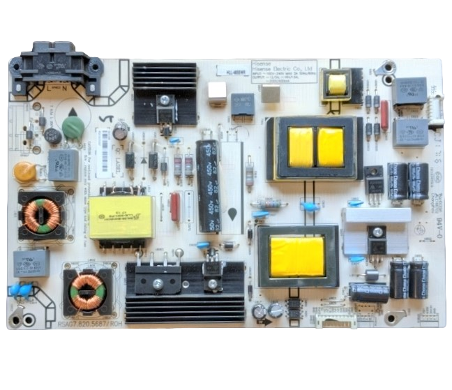207308 Hisense Power Supply Board, RSAG7.820.5687/ROH, HLL-4855WR, 43H6D