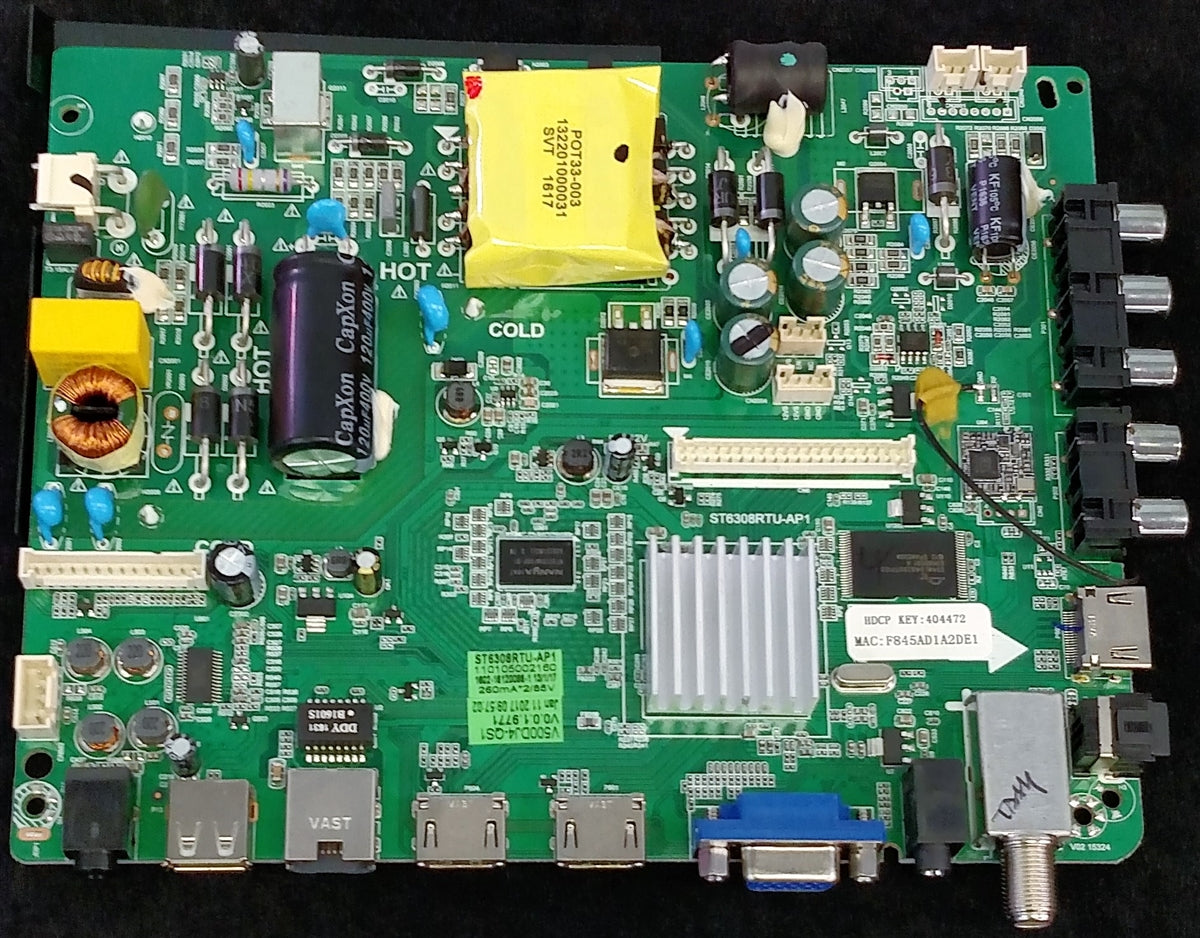 21005564 Element Main Board / Power Supply, ST6308RTU-AP1, 110105002160, V500DJ4-QS1, ELST5016S