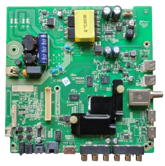 210681 Sharp Main Board/Power Supply, RSAG7.820.7456/ROH, 210684, HU40N2178FW(BOM1), LC-40Q5020U