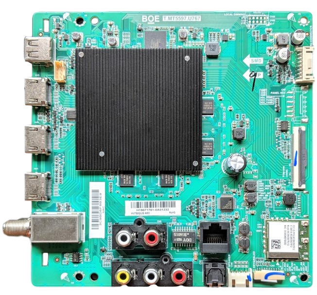 21201-01858 Vizio Main Board, 21201-01858, 4700002454, T.MT5597.U767, H19071751, V755-G4
