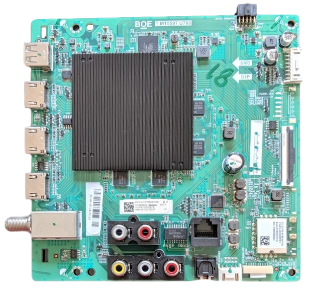 21201-02105 Vizio Main Board, 21201-02105, 262721, 262719, M556-G4