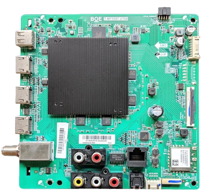 21201-02120 Vizio Main Board, T.MT5597.U768, HV650QUB-N90, M656-G4