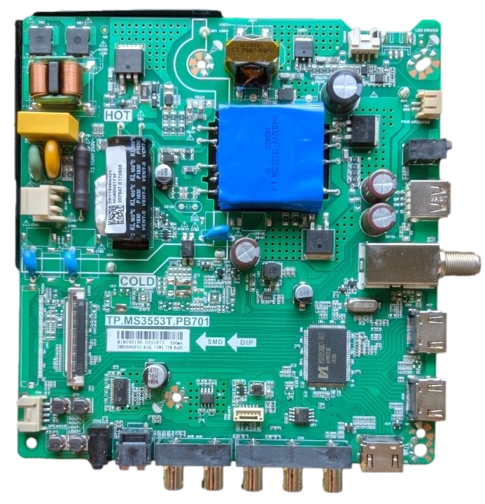 216745 Hisense Main Board TP.MS3553T.PB701, E170608 LC-40Q3070U, LC-40P3000U