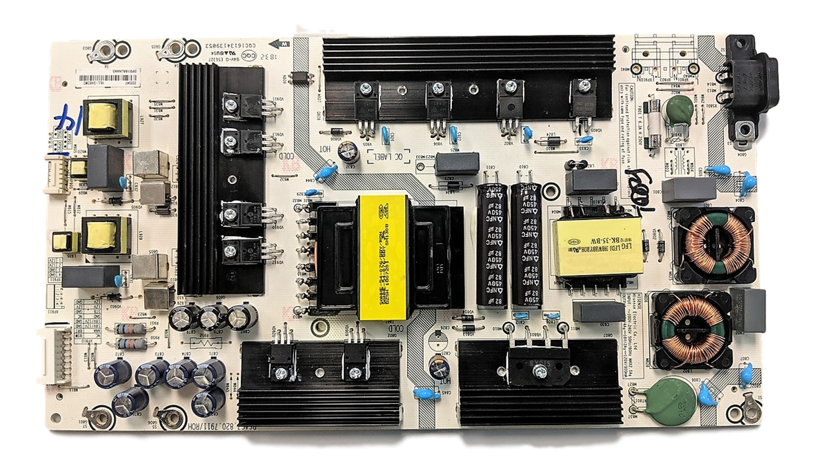 222347 Sharp Power Supply, RSAG7.820.7911/ROH, LC-65Q6020U, LC-65Q620U, LC-65Q7000U, 65H6E, 65H6080E