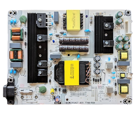 228593 Hisense Power Supply, RSAG7.820.7748/ROH, 228593, HLL-4360WC, 50R6E