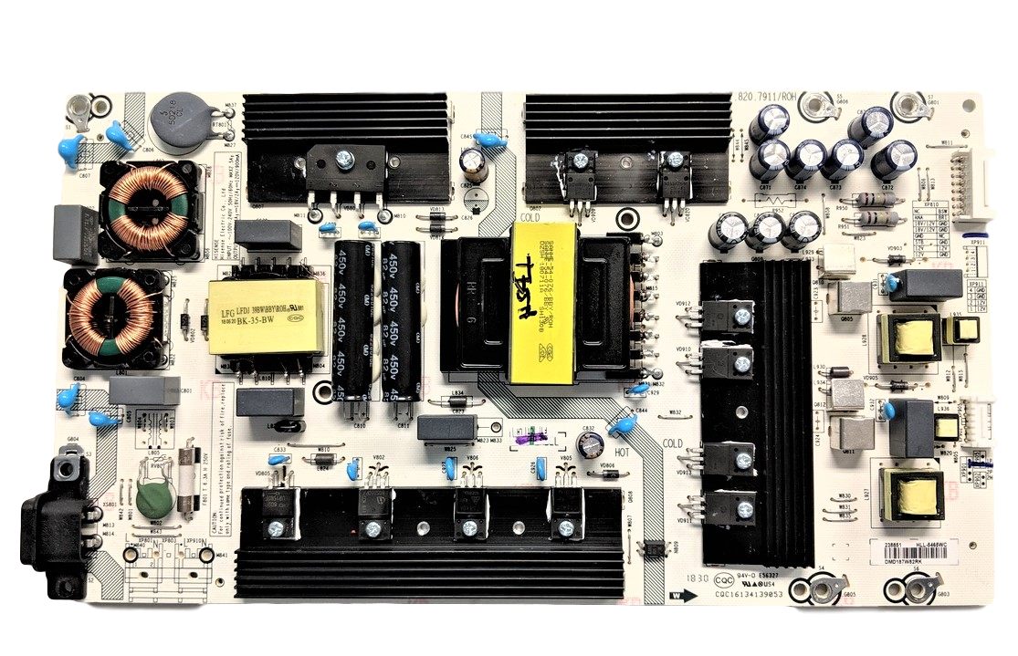 238851 Sharp Power Supply, 238851, HLL-5465WC, RSAG7.820.7911/ROH, LC-65Q7300U, LC-65Q7330U