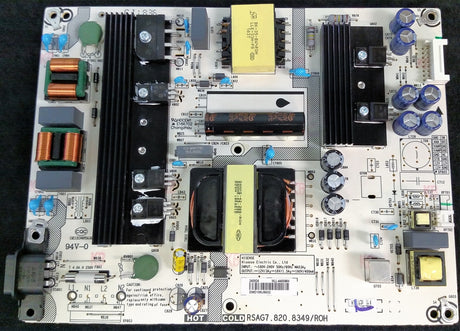 240924 Sharp Power Supply, RSAG7.820.8349/ROH, LC-55Q7530U