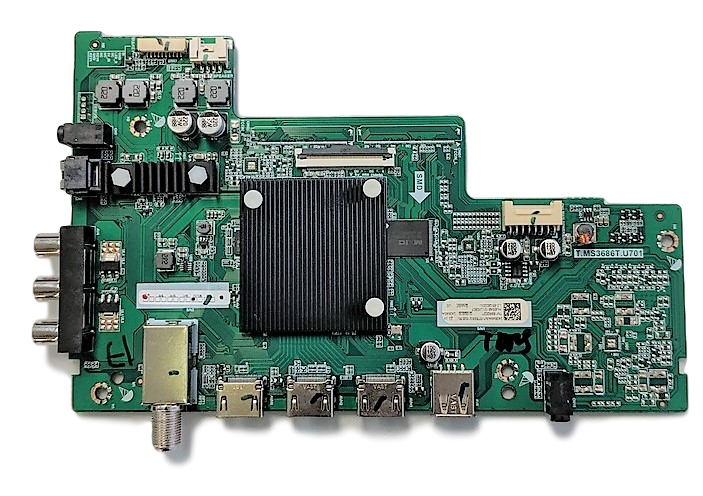 241059 Sharp Main Board, T.MS3686T.U701, 242649, 242646, LC-65Q6020U