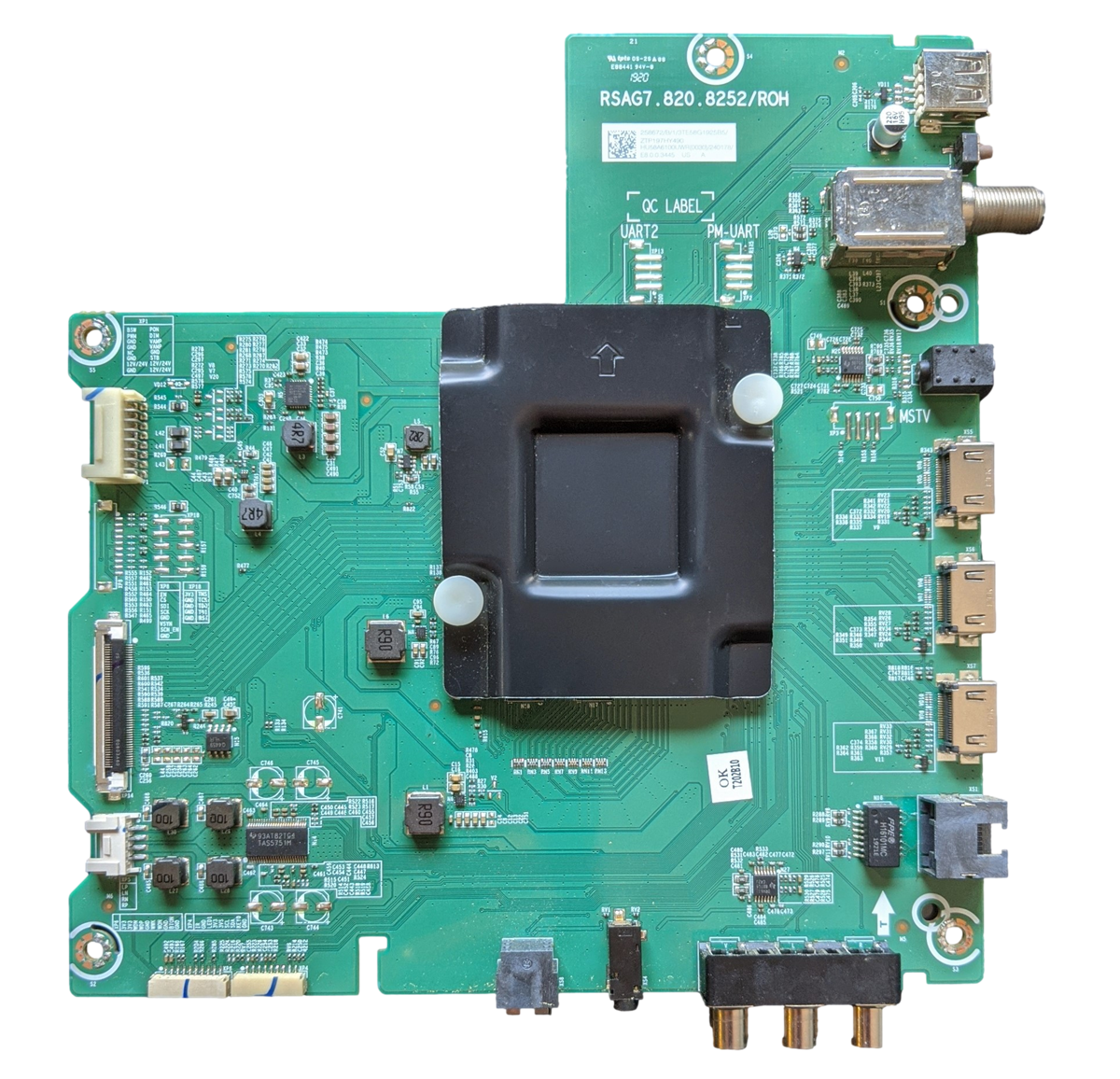 258672 Hisense Main Board, 240178, RSAG7.820.8252/ROH, HU58A6100UWR(0030) , 58R7E1