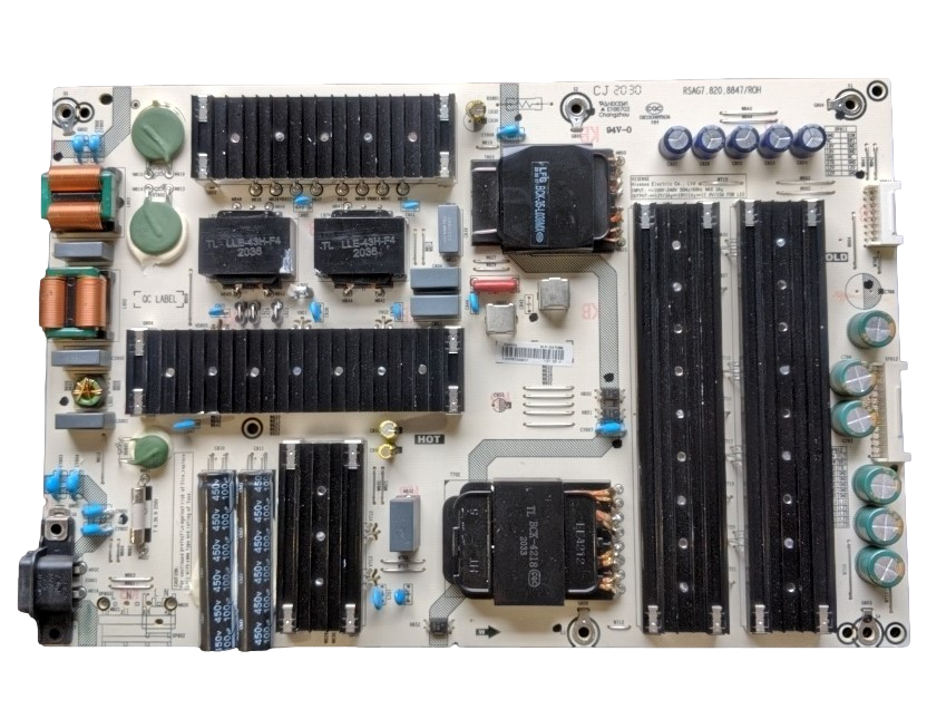 264446 Hisense Power Supply, RSAG7.820.8847/R0H, 65H8G