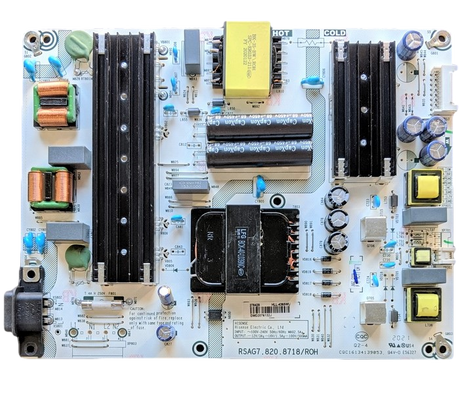 278428 TCL Power supply, RSAG7.820.8718/R0H, HLL-4365WU, 100021261,  65R6E4