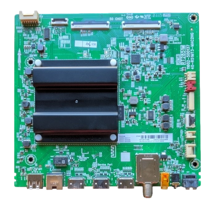 30800-000117 TCL Main Board, 40-R51MT3-MAC2HG, 30801-000089, 55S546