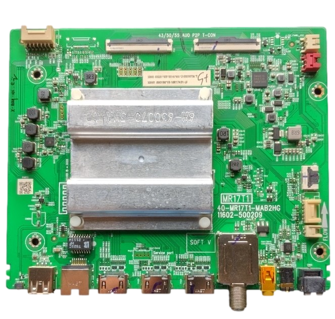30800-000201 TCL Main Board, 30801-000190, 40-MR17T1-MAB2HG, 11602-500209, 43S431
