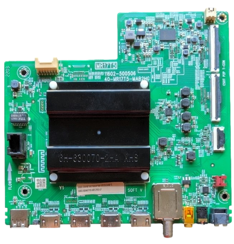 30800-000498 TCL Main Board, 30800-000498, 30801-000465, 40-MR17T5-MAB2HG, 65S455, 55S455