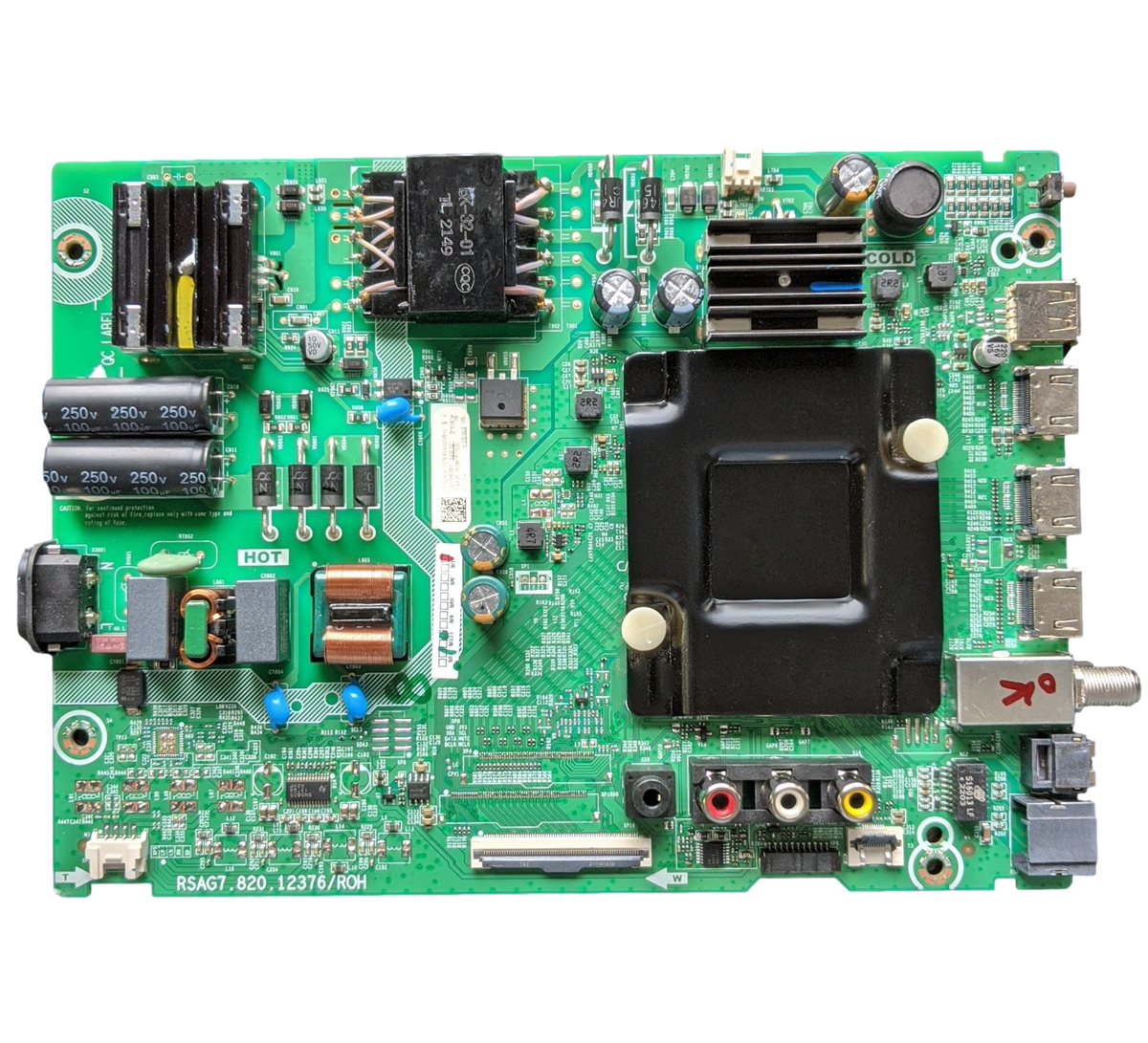 315180A Hisense Main Board, RASG7.820.12376/R0H, 315181A, 43R6E4
