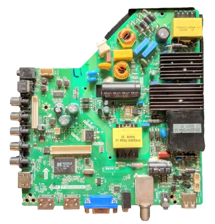 34012386 Element Main Board / Power Supply, TP.MS3393.PC821, ELEFW504
