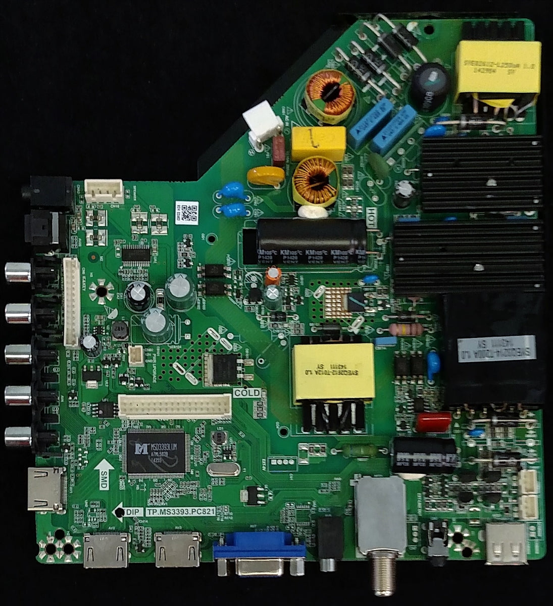 34012725 Element Main Board / Power Supply, TP.MS3393.PC821, N14070096, ELEFW504