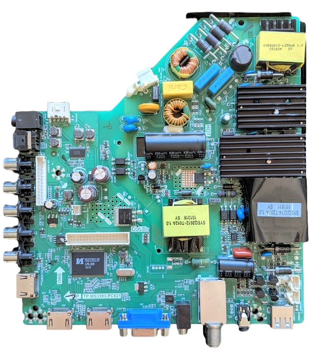 34013806 Westinghouse Main Board, TP.MS3393.PC821, 34013806, T550HVN06.1, DWM55F1G1