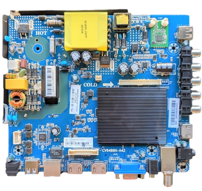 34022733 Element Main Board, 34022733, 8AH11751811D, CV646H-A42, E2SW5018