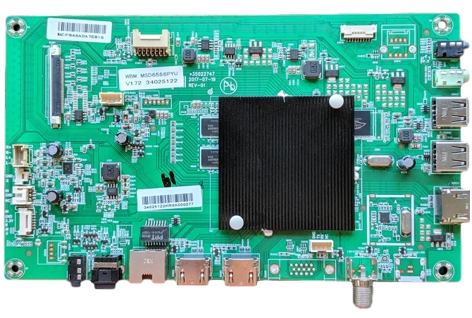 34025122 Element Main Board, 35022747, MSD6586PYU, E4SFT5017
