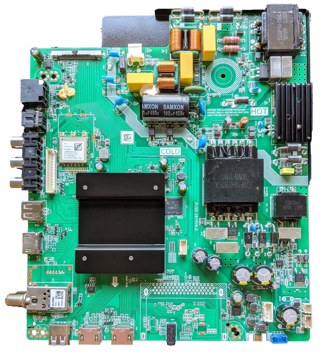 34029939, RCA Main Board, P150-2874V6.0, RWOSU5849