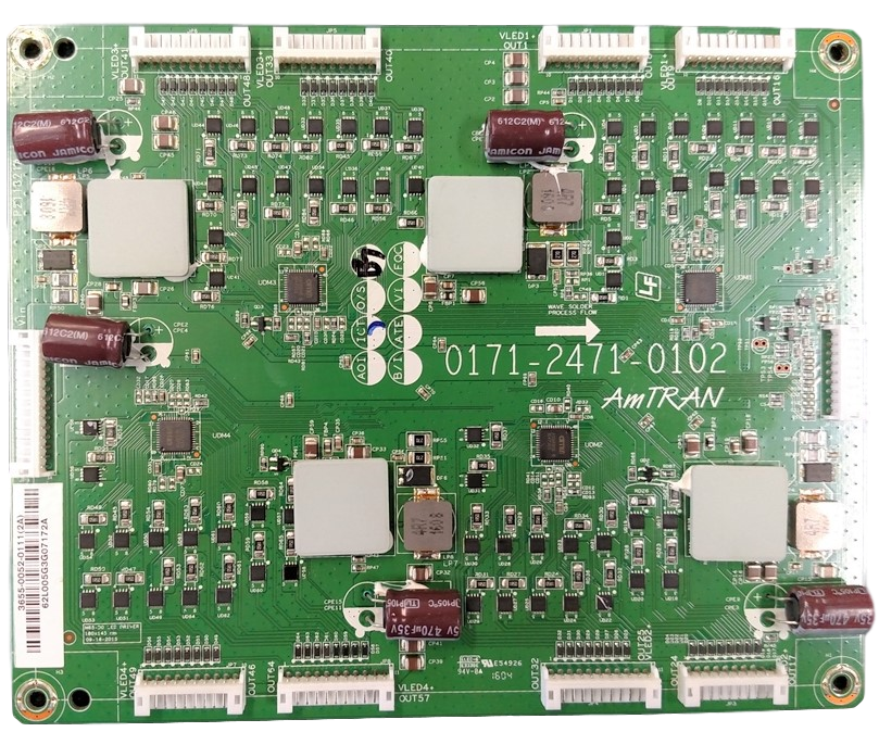 3655-0052-0111 Vizio TV Module, LED Driver, 0171-2472-0102, M55-D0, M55D0
