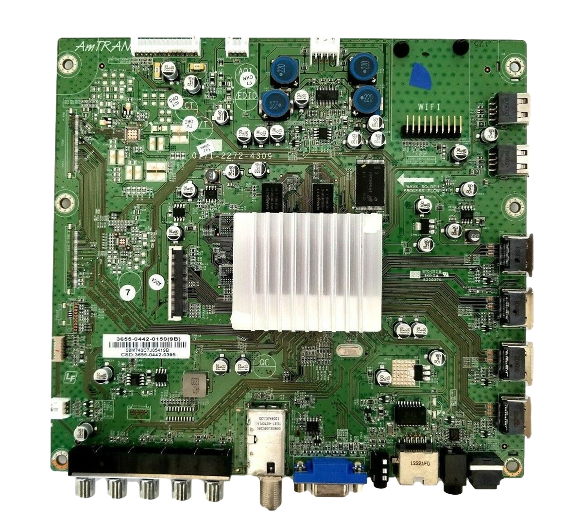 3655-0442-0150 Vizio Main Board, 0171-2272-4309, M550SL