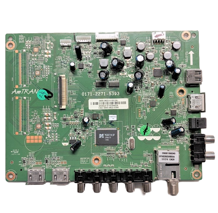 3655-0822-0395 JVC Main Board, 3655-0822-0150, 0171-2271-5393, 3655-0822-0150(3B), EM55FTR
