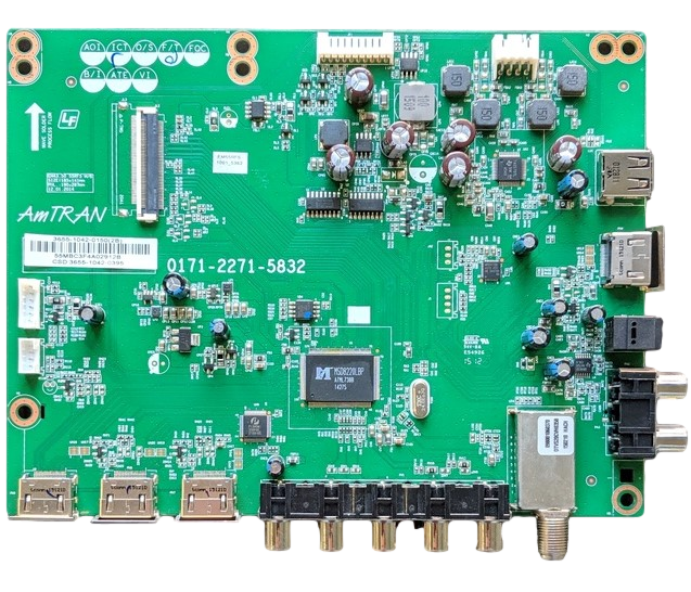3655-1042-0150 JVC Main Board, 0171-2271-5832, 098001060370, E54926, 1001_5362, EM55RF5